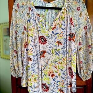 Velvet Women's Floral Blouse - Multicolor